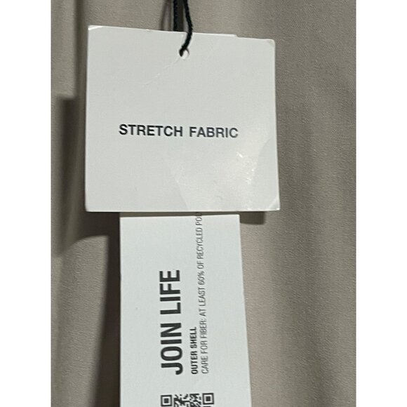 Zara Pleated Wide Leg Dress Pants Womens Size Large Cream Ecru - Picture 8 of 8